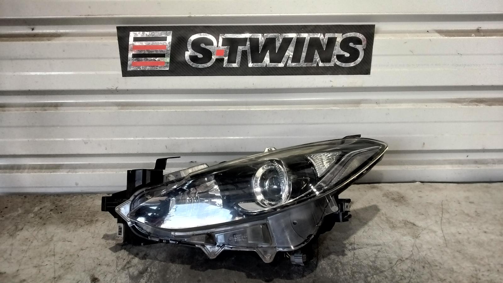 2015 MAZDA 3 LEFT HEADLAMP BM, NEO/MAXX/TOURING/SP25, HALOGEN TYPE, 11/13-05/16 0000424391