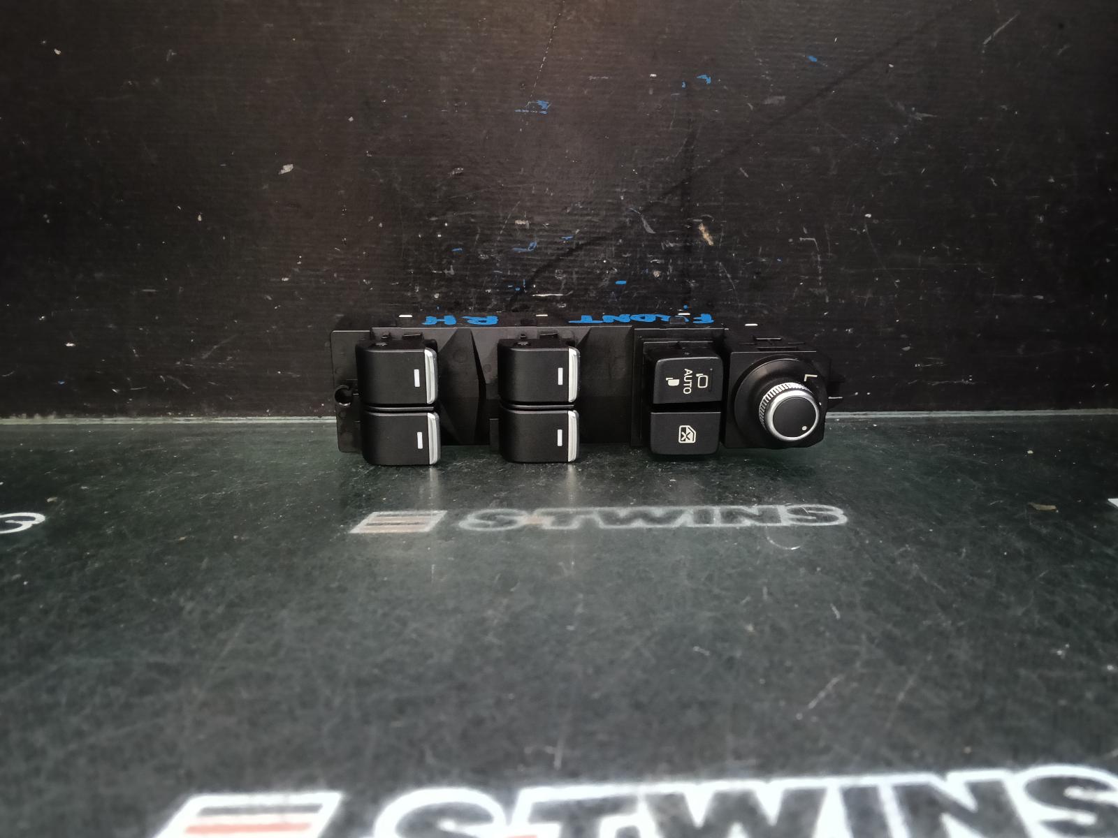 2019 MAZDA CX5 PWR DR WIND SWITCH RH FRONT (MASTER SWITCH), W/ AUTO FOLD TYPE, NON CHROME INSERT, KF, 02/17-03/26