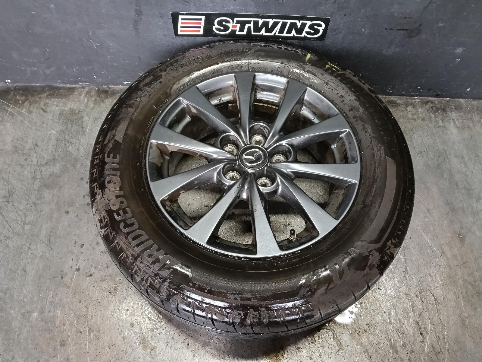 2024 MAZDA CX30 WHEEL MAG FACTORY, 18X7IN, 5 V SPOKE, DARK GREY, DM, 10/19