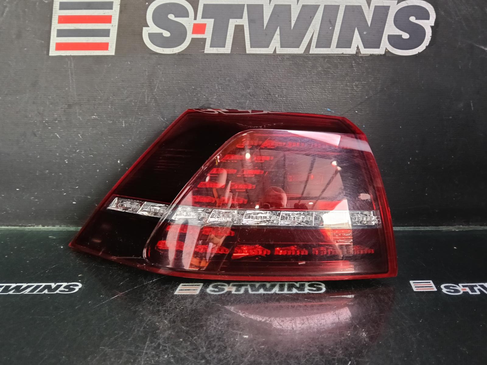 2014 VOLKSWAGEN GOLF LEFT TAILLIGHT GEN 7, HATCH, R, LED TYPE, 11/12-03/17 0000386072