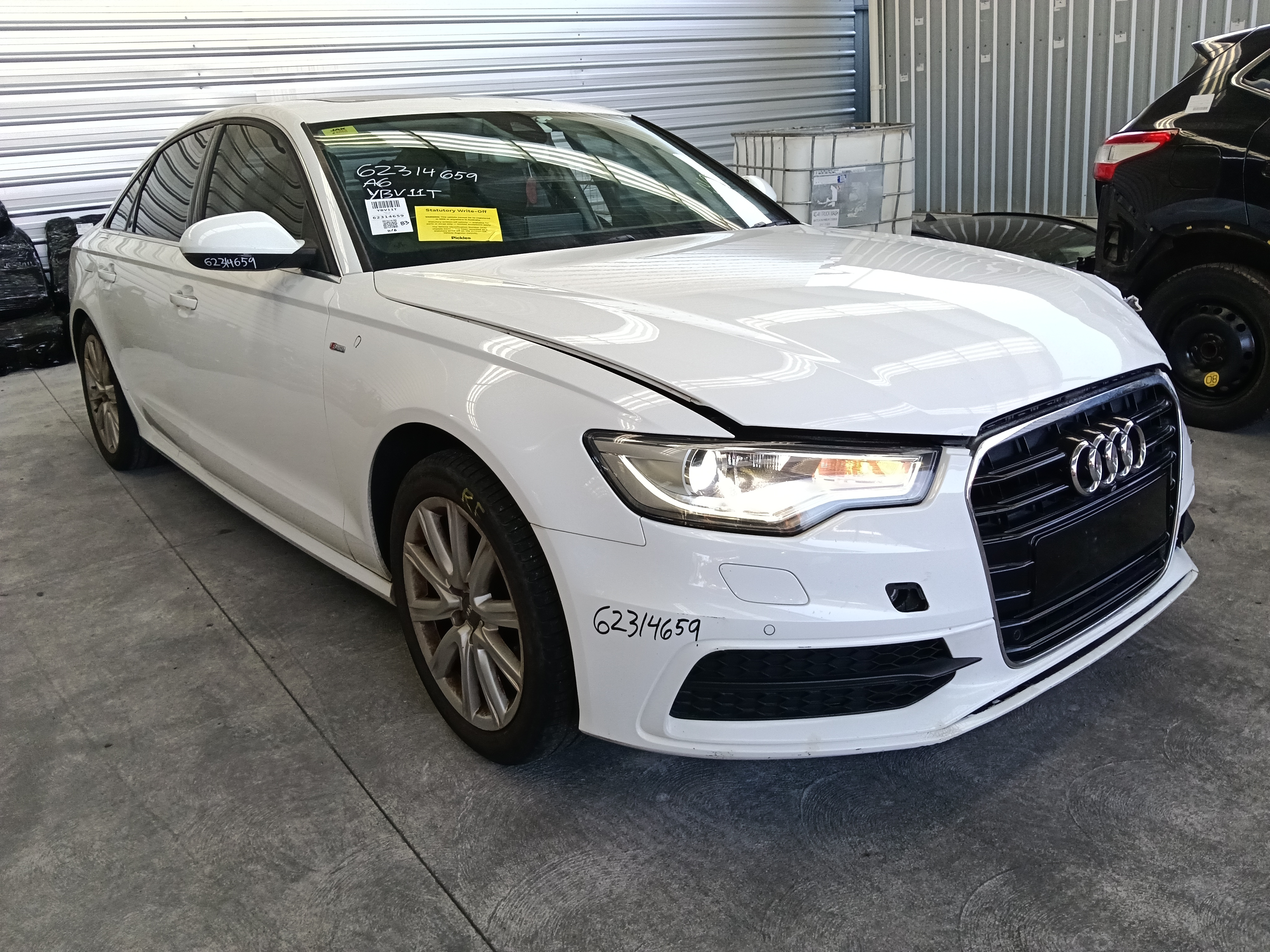 2013 AUDI A6 PWR DR WIND SWITCH RH FRONT (MASTER SWITCH), 4G/C7, 04/11-06/18