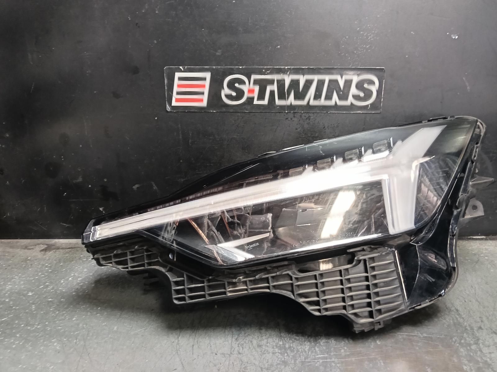 2022 POLESTAR 2 LEFT HEADLAMP 534, NON MATRIX, W/ LED TYPE, 08/21- 0000424323