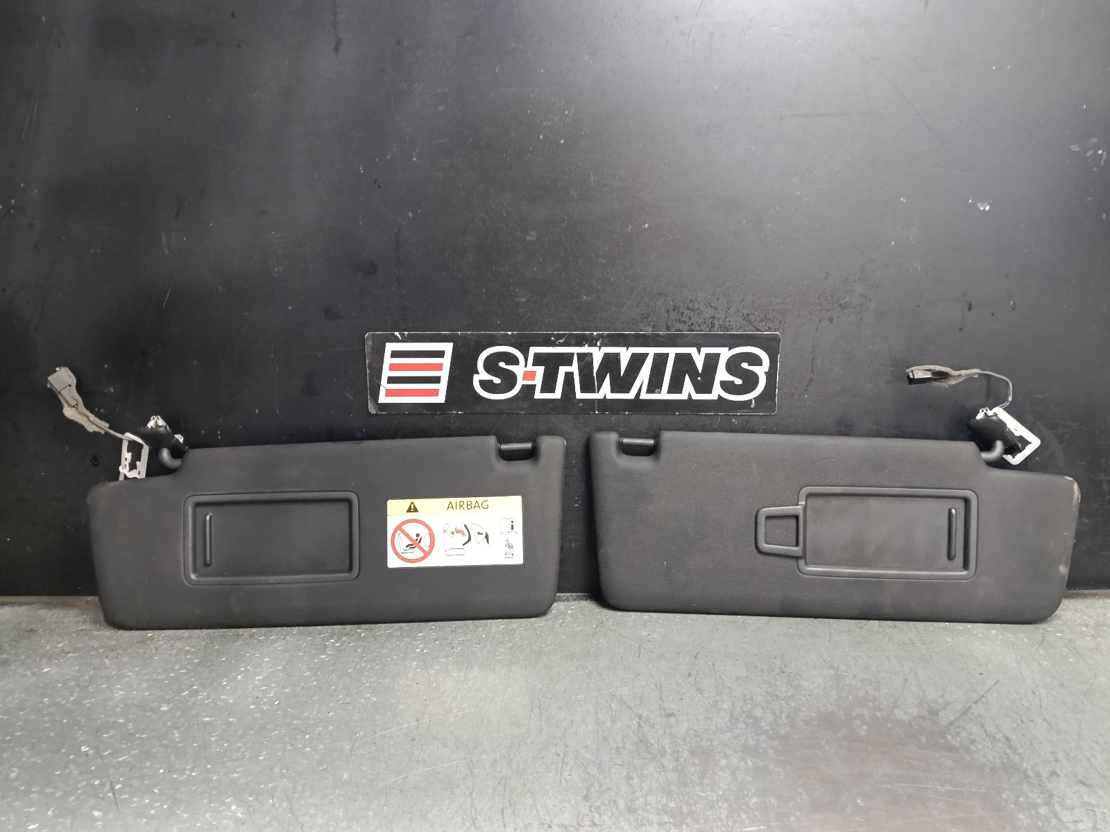 2023 VOLKSWAGEN TIGUAN SUNVISOR 5NA, PAIR, BLACK, 06/16-02/24 0000420517