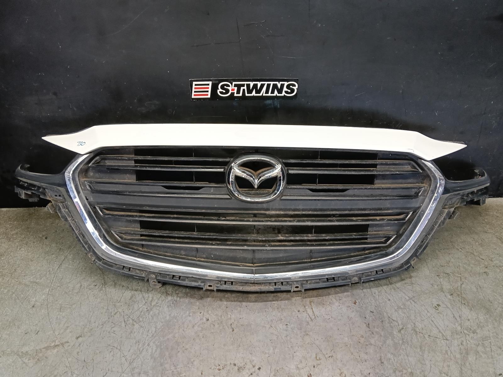 2021 MAZDA BT50 GRILLE TF, RADIATOR GRILLE, HIGH GLOSS BLACK, W/ CHROME INSERT, 07/20-09/24 0000412973