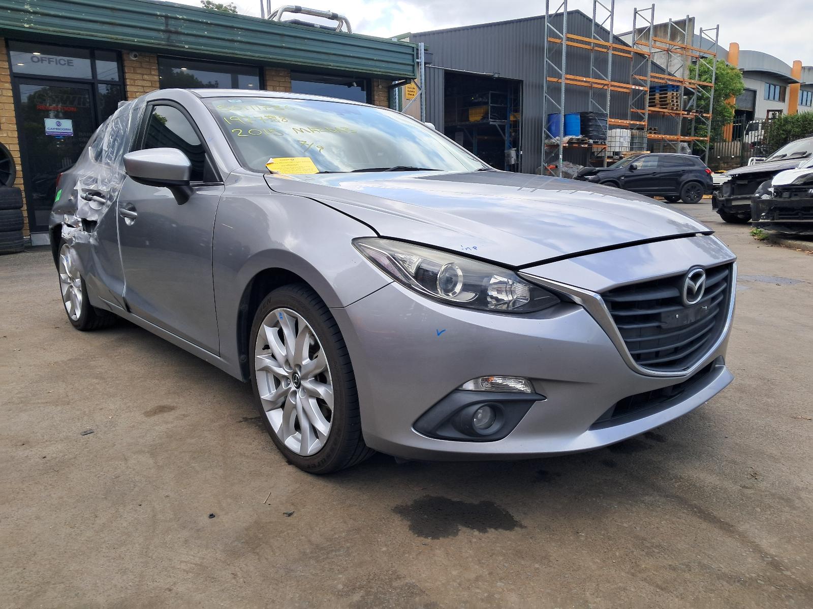 2015 MAZDA 3 MUFFLER BM-BN, PETROL, 2.5, PY, SkyActiv, 11/13-02/19