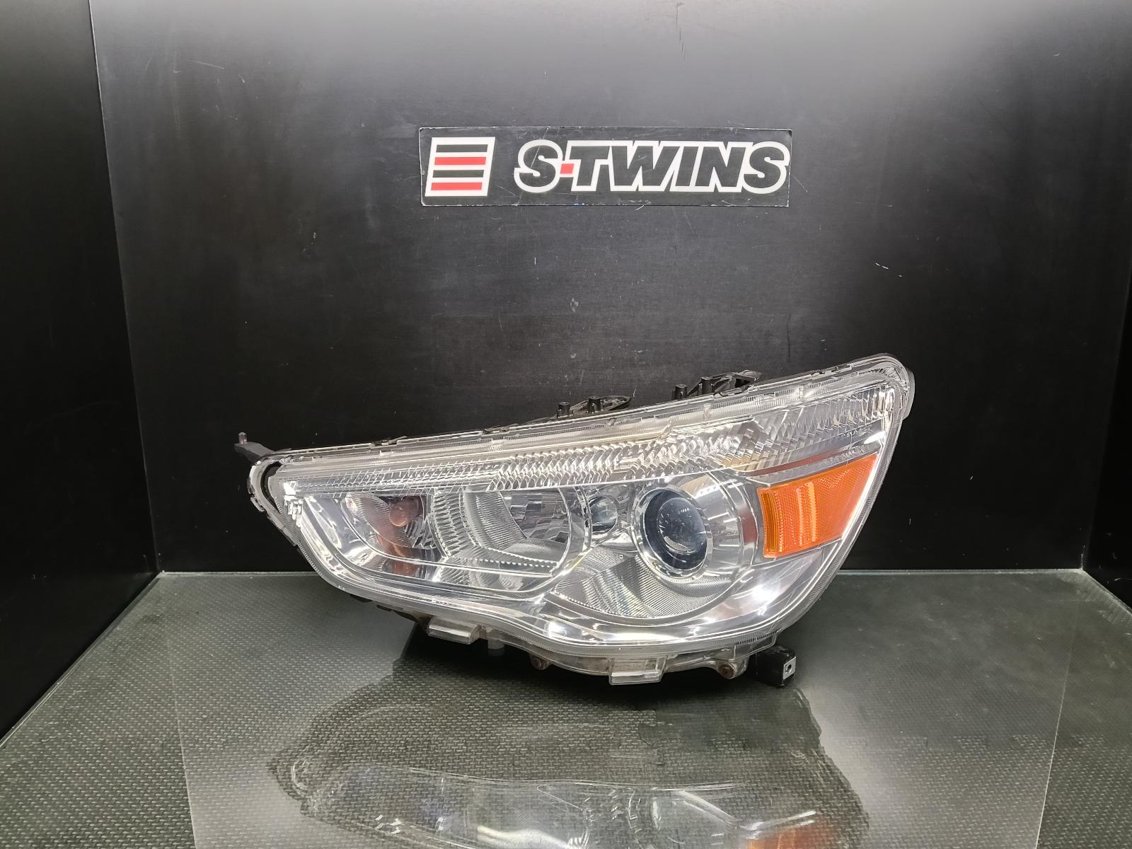 2013 MITSUBISHI ASX LEFT HEADLAMP XA-XC, HALOGEN, NON DAYTIME RUNNING LAMP TYPE, 05/10-05/19 0000407568