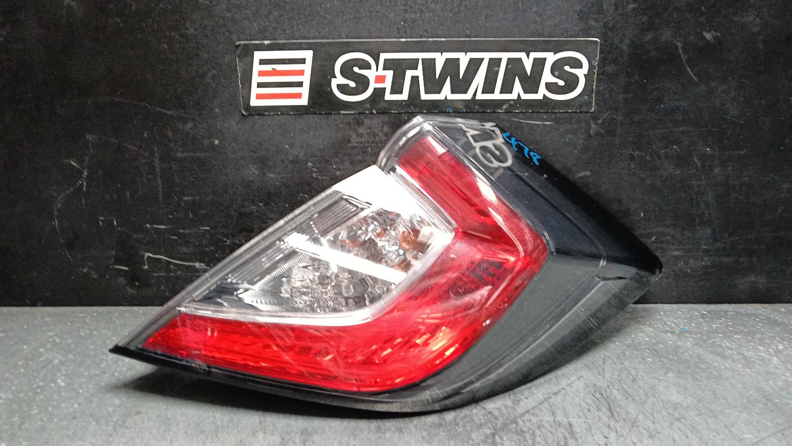 2020 HONDA CIVIC RIGHT TAILLIGHT IN BODY, HATCH, 10TH GEN, LED TYPE, 02/17-08/21 0000401106