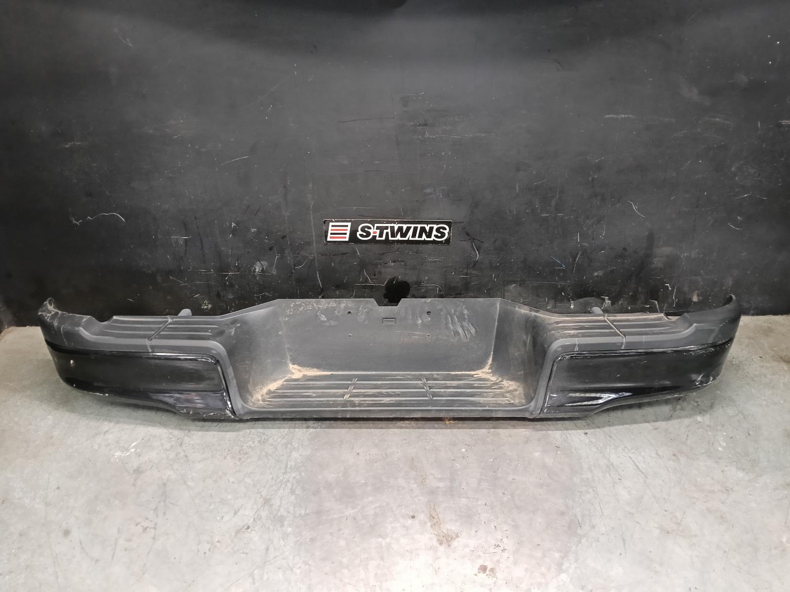 2023 NISSAN NAVARA REAR BUMPER NP300, BUMPER BAR, NON PARK SENSOR TYPE, BLACK, 12/20-01/26 0000428132