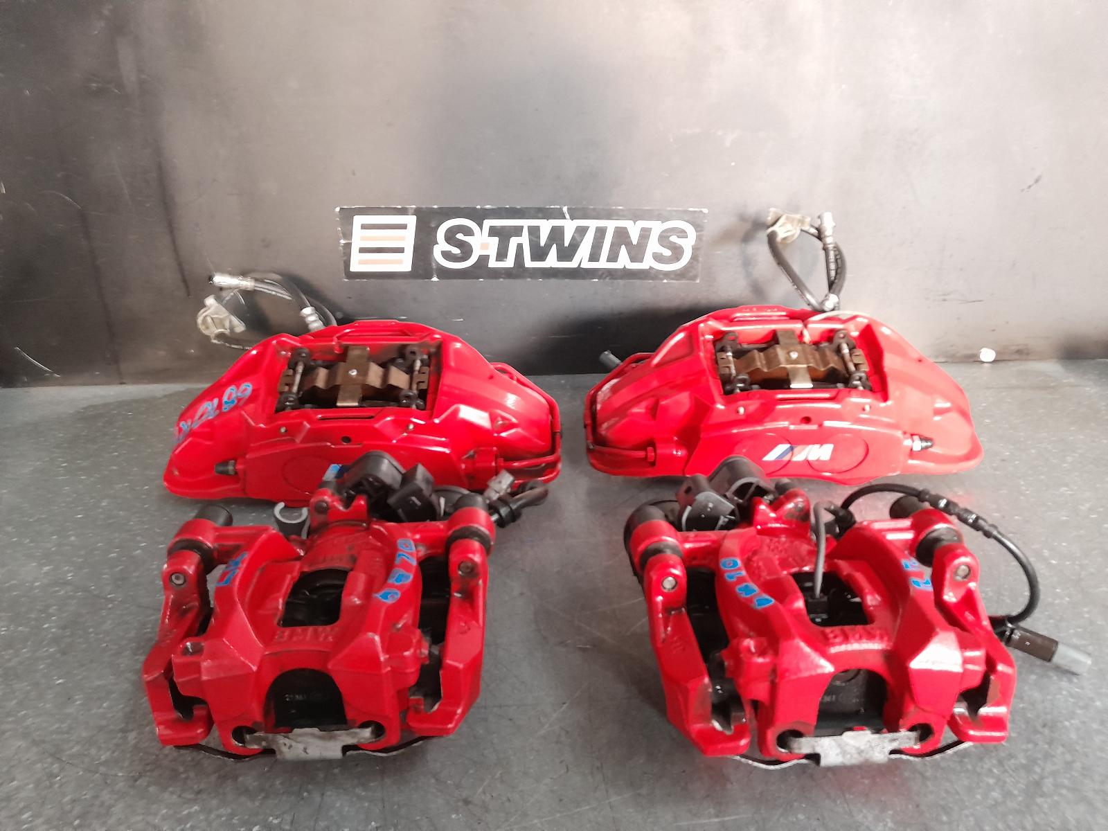 2022 BMW 1 SERIES CALIPER LH FRONT, RED, M SPORT, F40, 05/19-06/24 0000334866