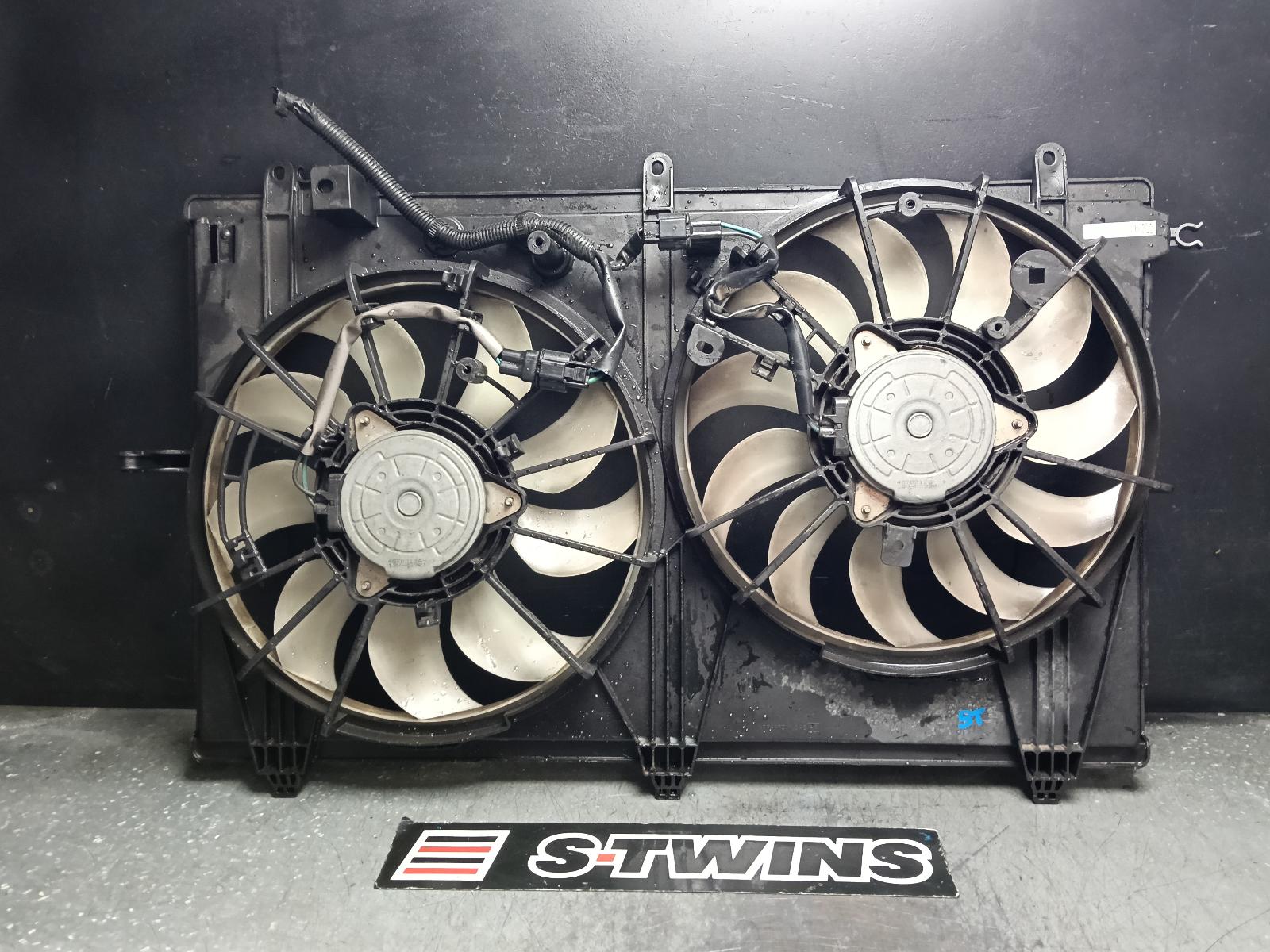 2014 MITSUBISHI OUTLANDER FAN DUAL FAN ASSY, 2.4, PETROL, ZJ-ZL, 10/12-07/21 0000419540