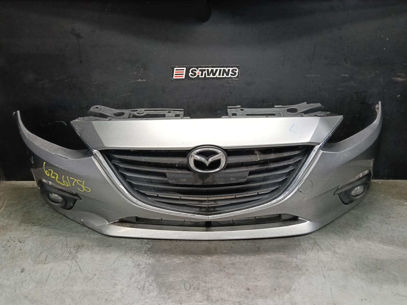 2015 MAZDA 3 FRONT BUMPER BM, NON H/LAMP WASHER TYPE, 11/13-05/16 0000429385