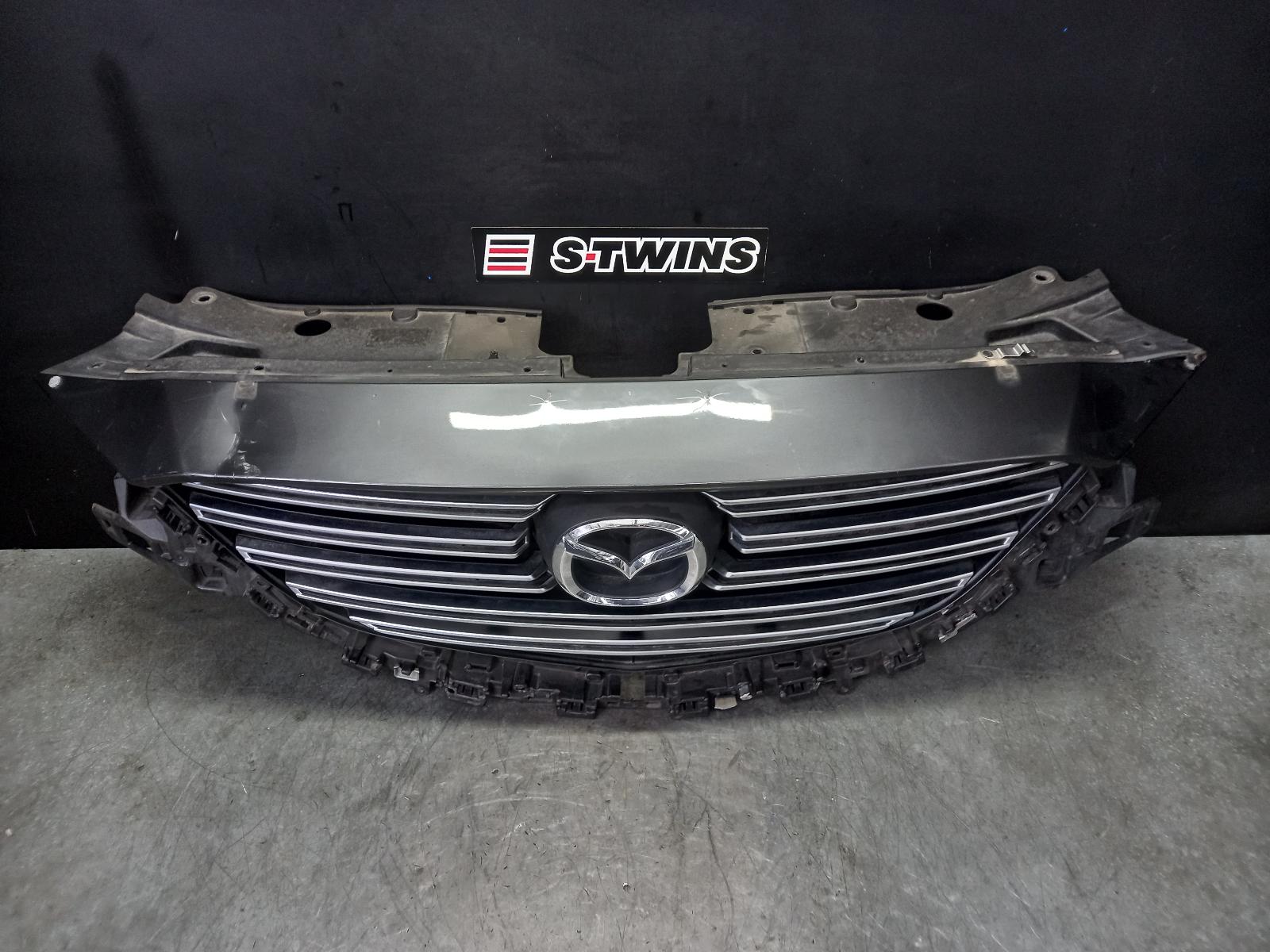 2016 MAZDA CX9 GRILLE RADIATOR GRILLE, TC, STRIP TYPE, SILVER, NON CAMERA TYPE, 07/16-12/24 0000334379