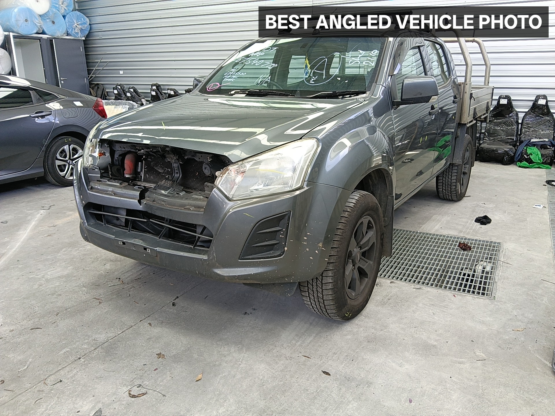 2018 ISUZU DMAX RIGHT DOOR MIRROR RC, COLOUR CODED, W/ INDICATOR TYPE, 05/12-06/20