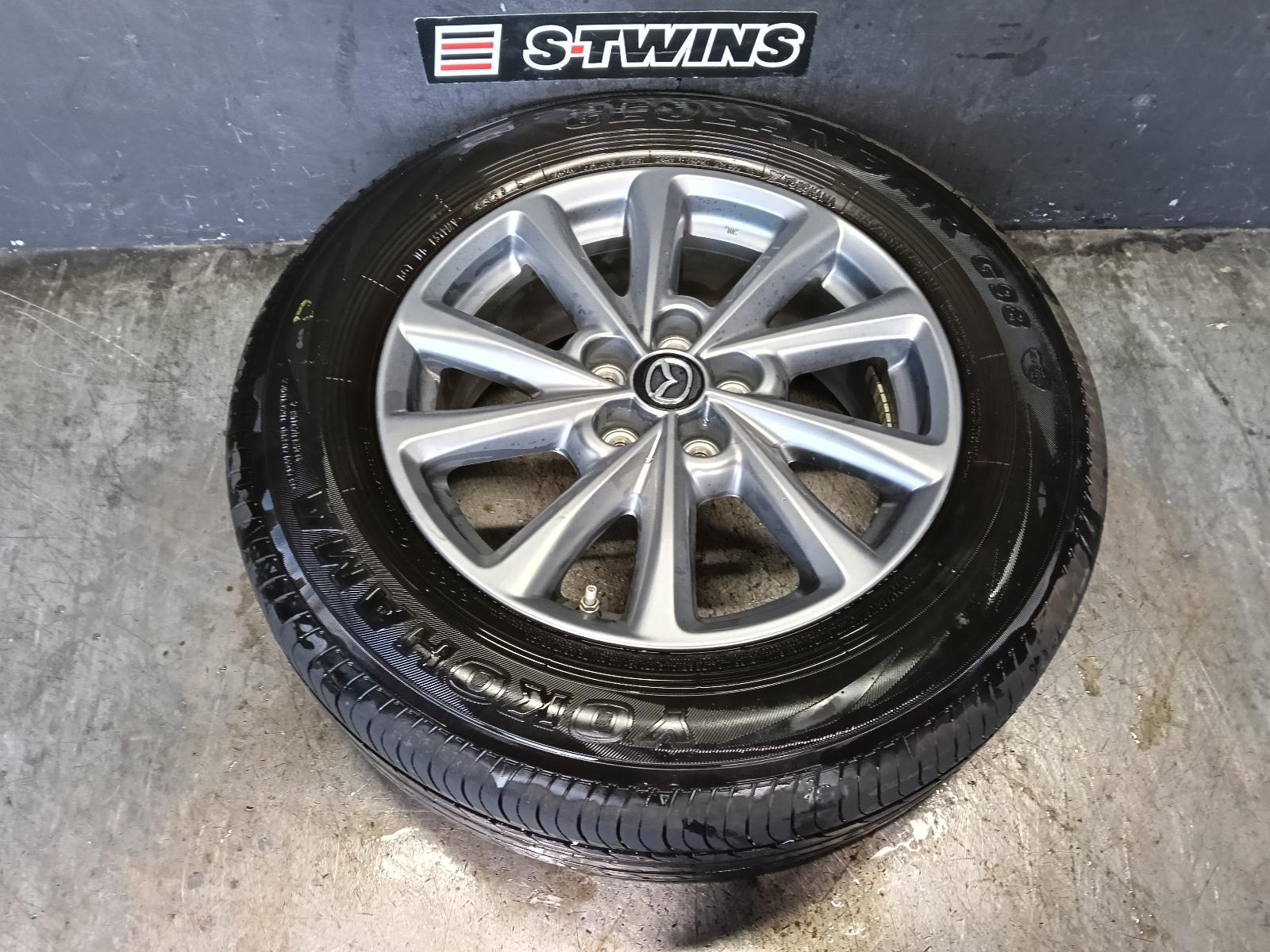 2024 MAZDA CX5 WHEEL MAG FACTORY, 17X7IN, 5 V SPOKE, DARK GREY, KF, 02/17-03/26 0000426425