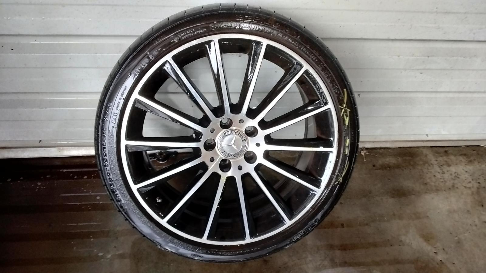 2015 MERCEDES C CLASS WHEEL MAG FACTORY, 19X7.5IN, FRONT, MULTISPOKE, C205/A205/W205, 06/14-07/23 0000429630