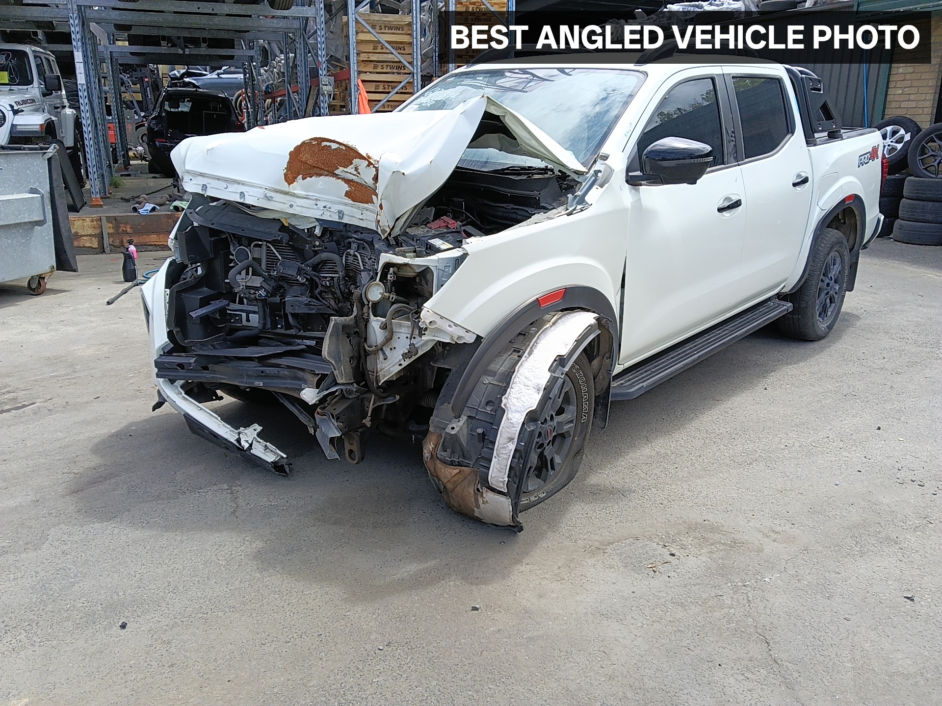 2024 NISSAN NAVARA LEFT REAR WND REG MOTOR NP300, DUAL CAB, 04/15-01/26