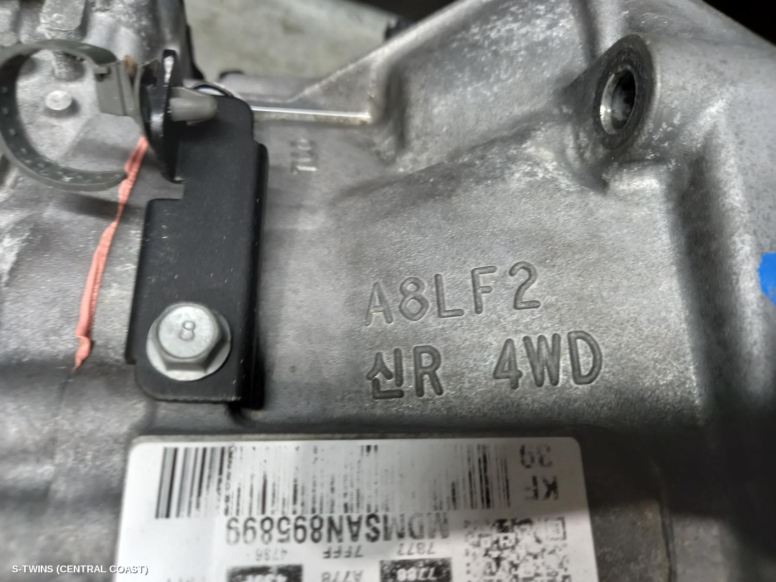 2021 Hyundai Tucson Trans Gearbox Auto Awd Diesel 2.0 Kf39