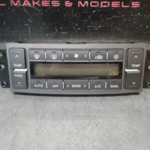 2006 Hyundai Grandeur Heater Ac Controls Tg Climate Control Type 02/06-08/11 0000042663