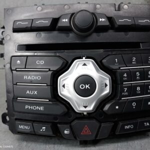 2015 Ford Ranger Radio Cd Dvd Sat Tv Dash Radio Control Panel/Control Unit Non Sat Nav Type Px Series 1 06/11-06/15 0000051661