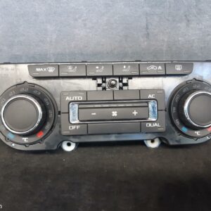 2011 Skoda Octavia Heater Ac Controls Dual Zone Climate Control 1Z Non Heated Seat Type 03/09-10/13 0000089260