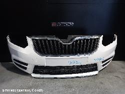 2014 Skoda Yeti Front Bumper 5L 77Tsi Non Park Sensors & Non H/Lamp Washers Type 04/14-12/17 0000184807