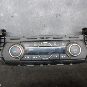 2016 Mazda Cx9 Heater Ac Controls Front Three Zone Climate Control Heated Seat Type Tc Azami Tc/Touring/Gt/Gt Sp 07/16- 0000096360