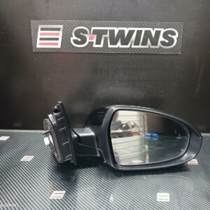 2019 Kia Cerato Right Door Mirror Bd Hatch/Sedan High Gloss Black Power Fold W/ Blind Spot Type 09/18- 0000175267