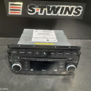 2015 Jeep Compass Radio Cd Dvd Sat Tv Head Unit Single Disc Cd Player Media Centre 135 (Rel) Mk 07/11-12/16 0000167095