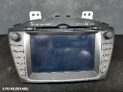 2014 Hyundai Ix35 Radio Cd Dvd Sat Tv Display/Head Unit 7In Sat Nav Type Lm Series 10/13-01/16 94127