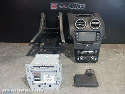 2011 Holden Commodore Radio Cd Dvd Sat Tv Head Unit & Display/Control Panel Assy Single Disc Cd Player W/ Sat Nav Ve Hsv/Calais/Ssv 09/09-04/13 207913