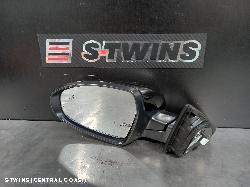 2019 Kia Cerato Left Door Mirror Bd Hatch/Sedan High Gloss Black Power Fold W/ Blind Spot Type 09/18- 173300
