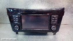 2015 Nissan Qashqai Radio Cd Dvd Sat Tv 0000071256