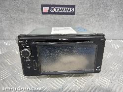 2013 Subaru Xv Radio Cd Dvd Sat Tv 0000151280