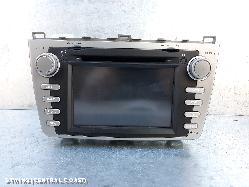 2008 Mazda 6 Radio Cd Dvd Sat Tv 6 Speaker Stereo Mps Gg/Gy 10/05-02/08 0000069597