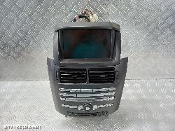 2015 Ford Territory Radio Cd Dvd Sat Tv Sz Mki-Mkii Control Panel Standard Black Face (Silver Button) 04/11-12/16 0000149744
