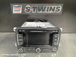 2014 Skoda Yeti Radio Cd Dvd Sat Tv Display & Head Unit Amundsen (Sat Nav Type) 5L 11/13-05/16 0000185192