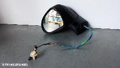2009 Peugeot 308 Left Door Mirror T7 Hatch/Wagon Power Folding 2 Plug Type 09/07- 0000060008