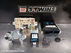 2011 Mitsubishi Challenger Ecu Engine Ecu 2.5 4D56 Diesel Sec Set (Ecu/Imm/Reader/Key) Kh/Pb-Pc 12/09-12/15 0000238079