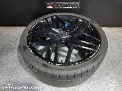 2017 Land Rover Rangerover Evoque Wheel Mag Factory 20X8.0In V Spoke Gloss Black Finish L538 11/11-01/19 0000245891