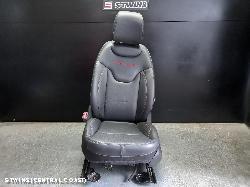 2021 Jeep Compass Front Seat Lh Front Leather Black W/ Red Stitch M6 10/17- 0000249528