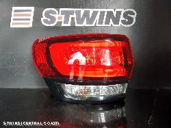 2014 Jeep Grandcherokee Left Taillight Wk Srt/75Th Anniv/Trackhawk/Blackhawk Black Bezel 04/13- 0000136086