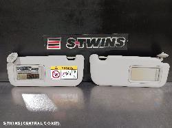 2014 Toyota Corolla Sunvisor Zre182R/Zwe186R Pair 10/12-06/18 0000244103