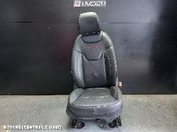 2021 Jeep Compass Front Seat Rh Front Leather Black W/ Red Stitch M6 10/17- 0000249529