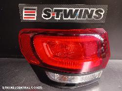 2020 Jeep Grandcherokee Left Taillight Wk Srt/75Th Anniv/Trackhawk/Blackhawk Black Bezel 04/13-02/22 0000247588