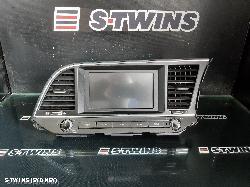 2017 Hyundai Elantra Radio Cd Dvd Sat Tv Display & Control Unit 7In Non Sat Nav Type Ad 12/15-09/18 0000229121