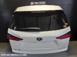 2019 Lexus Nx Bootlid Tailgate Tailgate Agz/Ayz# Power Type 09/17-12/21 0000258275