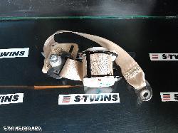 2008 Toyota Prado Seat Belt Stalk Lh Rear 3Rd Row Seat Belt Only Tan 120 Series 02/03-10/09 0000143196