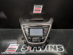 2014 Hyundai Elantra Radio Cd Dvd Sat Tv Large Colour Display Screen Dual Knob Type Md 10/13-11/15 0000156965