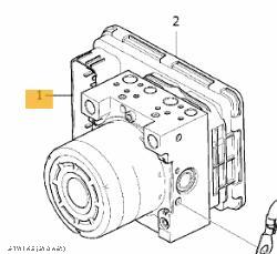 2018 Volvo Xc90 Abs Pump Modulator Mk2 04/15- 165855