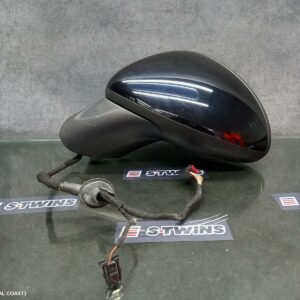 2014 Porsche Cayenne Left Door Mirror 92A W/ Memory & Lane Change Assist Type 07/10-10/14 148394